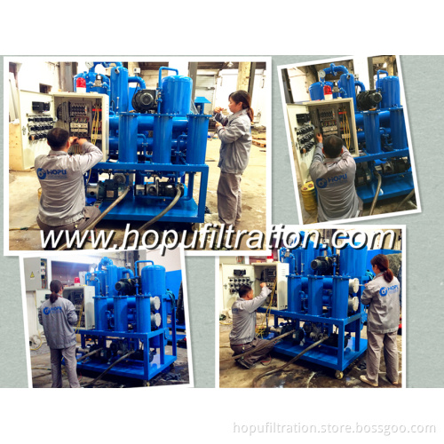 HOPU Vacuum Transformer Oil Purification Plant